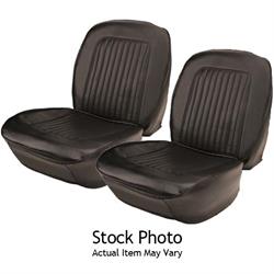 PUI 70FS10U 1970 Camaro Black Bucket Seat Upholstery