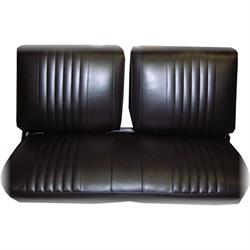 PUI 73XS10B 1973-1974 Nova Front Bench Seat Upholstery, Black