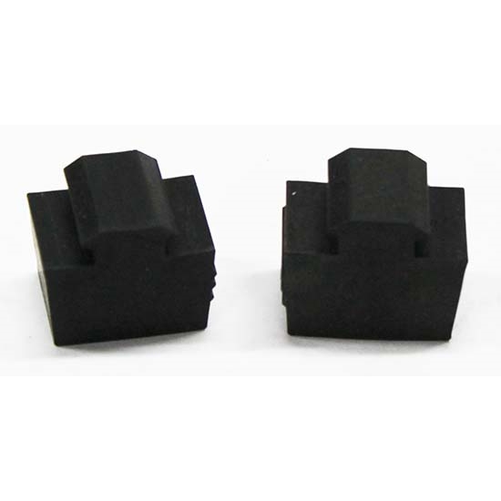 SoffSeal 1058 Brake/Clutch Pedal Rubber Bumpers, Camaro/Chevelle, Pair