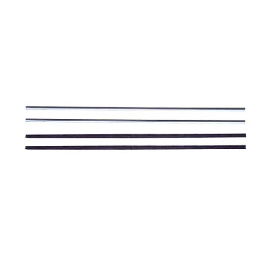 SoffSeal 2245 62-67 Nova Vent Window Division Bar Channel Pair
