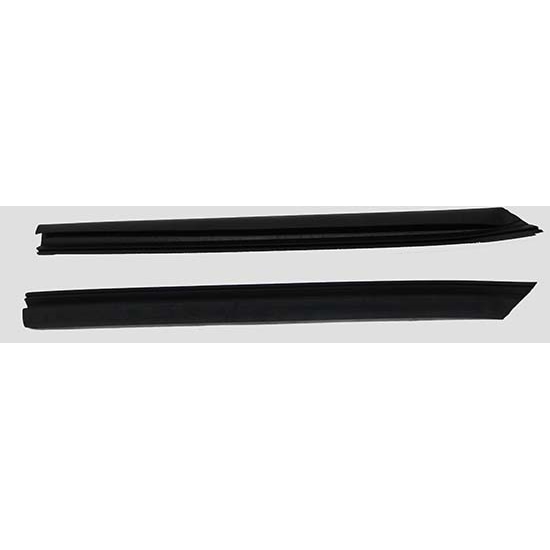 SoffSeal 4033 Rear Quarter Window Glass Vertical Seals, 1966-67 Nova