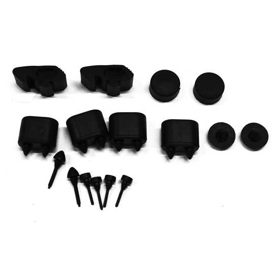 SoffSeal 30581 Rubber Stopper/Bumper Kit for 1969 Camaro