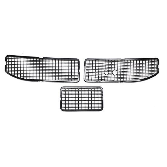 3-Piece Cowl Vent Grille Screens, 1968-72 GM A-Body with AC
