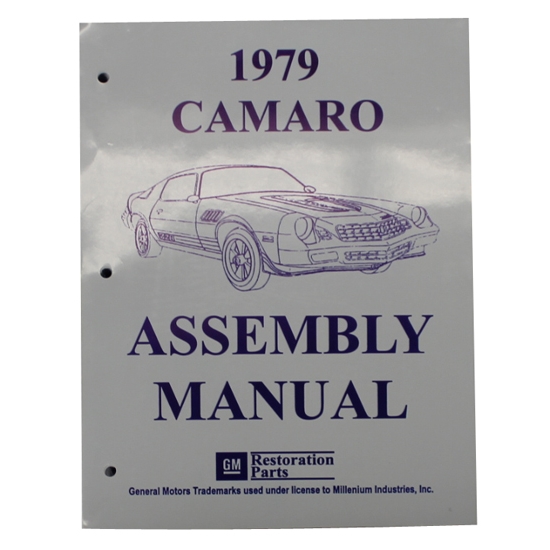 1979 Camaro Assembly Manual