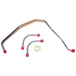 Holley Pump-to-Carb Steel Fuel Line Kit for Small Block Chevy