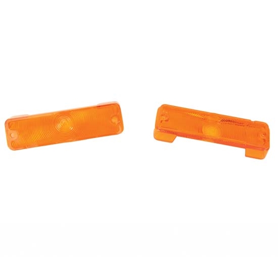 Trim Parts A3045 1965 Chevy II Nova Park Lamp Lens, Pair