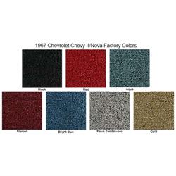 ACC 1962-1967 Chevrolet Chevy II/Nova 2 Door Loop Carpet Kit