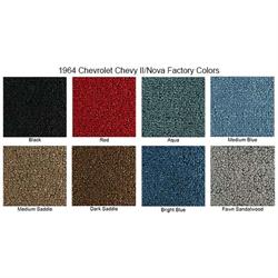 ACC 1962-1967 Chevrolet Chevy II/Nova 2 Door Loop Carpet Kit