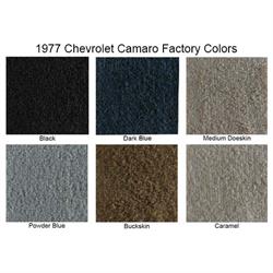 ACC 1976-1981 Chevrolet Camaro w/ Console Cutpile Carpet Kit