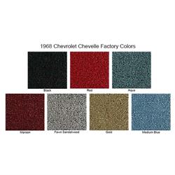 ACC 1968-1972 Chevrolet Chevelle 2 Door Loop Carpet Kit