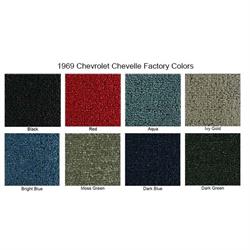 ACC 1968-1972 Chevrolet Chevelle 2 Door Loop Carpet Kit