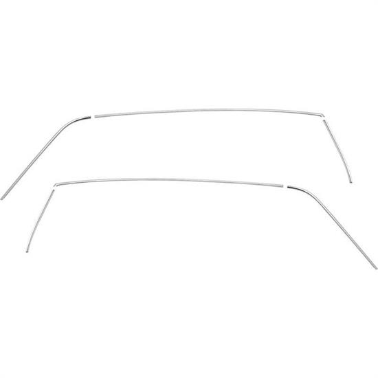 OER 14388 1973-74 Nova Roof Drip Moldings, Coupe/Hatchback