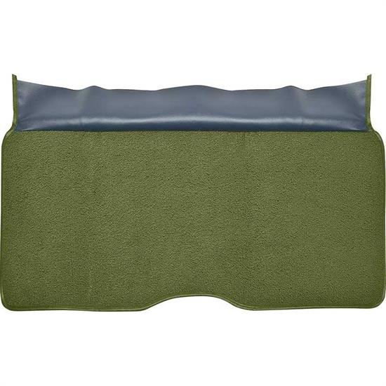 OER 310014 1969 Camaro Moss Green Loop Fold Down Rear Seat Carpet