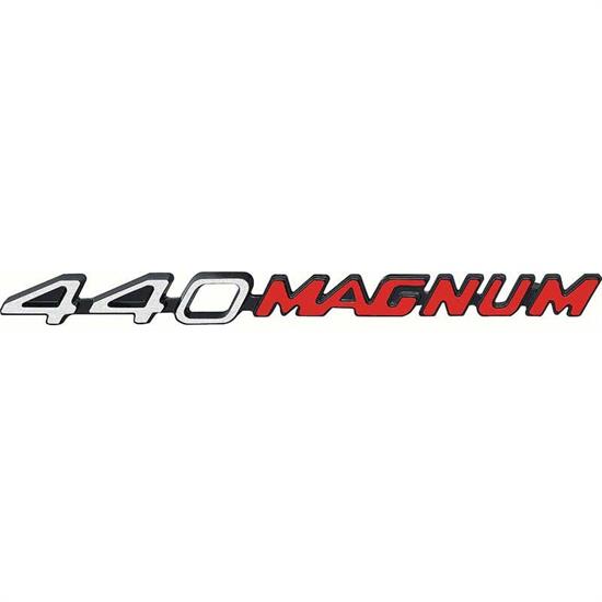 OER 2998802 70-71 Dodge Challenger 440 Magnum In Hood Emblem