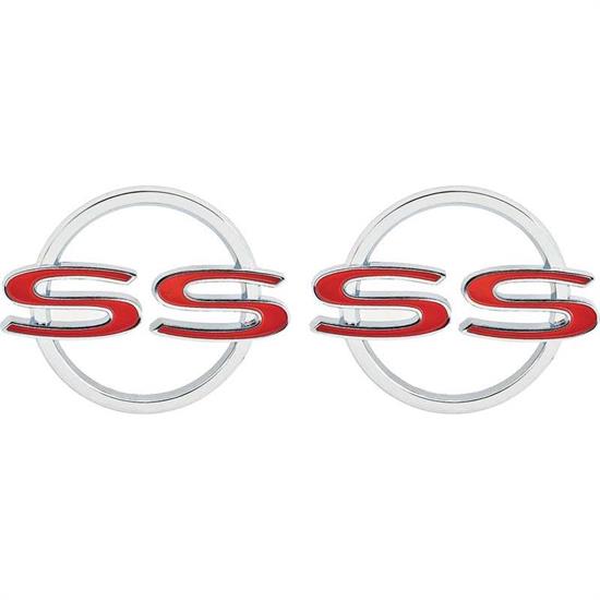OER 3851724 1964 Impala SS Quarter Panel Emblems