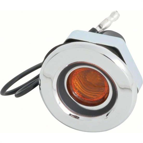 OER MD2054A 68 Dodge Dart Curved Style Front Side Marker Lamp