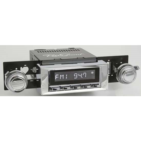 RetroSound RC900C-113-117-254-03-73 Classic Radio, 1968-79 Nova,Chrome