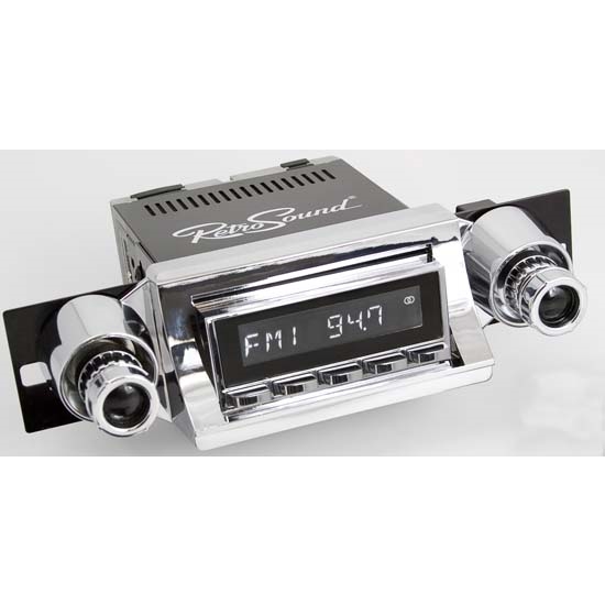 RetroSound RC900C-104-252-51-74 Classic Radio, 1957 Bel Air, Chrome