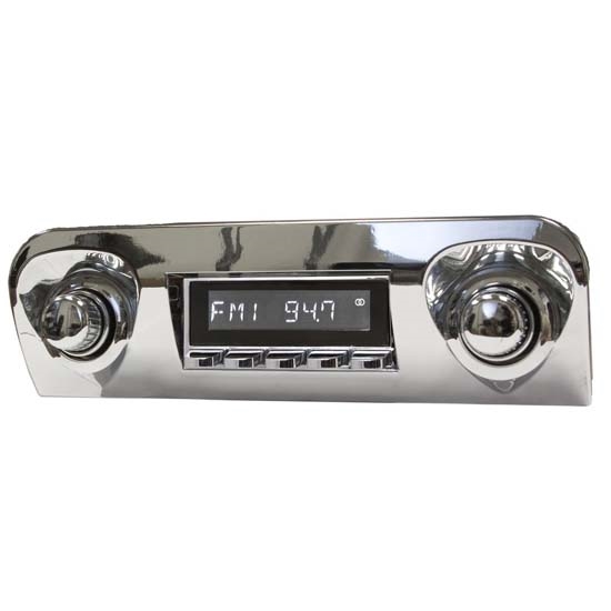 RetroSound RC900C-109-06-76 Classic Radio, 1959-60 Impala, Chrome