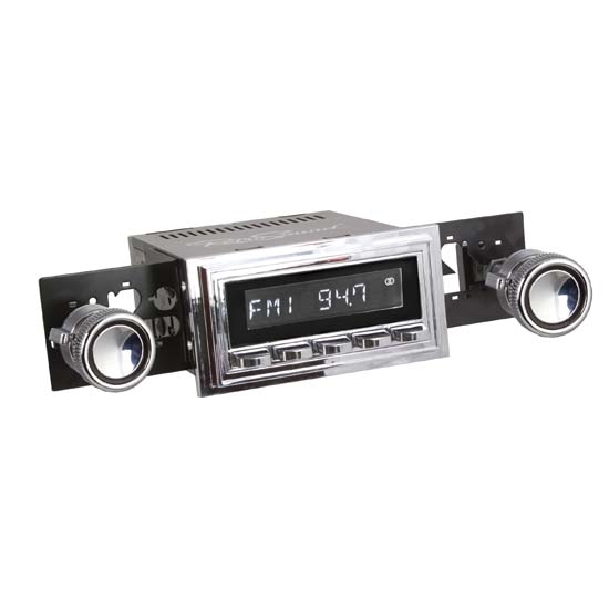 RetroSound RC900C-126-08-80 Classic Radio, 1967-68 Mustang, Chrome