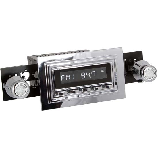 RetroSound RC900C-126-05-75 Classic Radio, 1969-73 Mustang, Chrome
