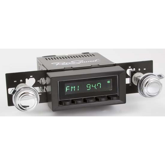 RetroSound HB-216-217-03-73 Hermosa Radio, 1978-81 Camaro, Black