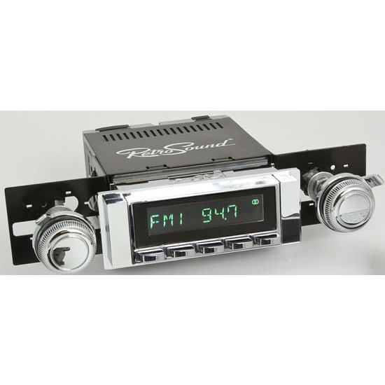 RetroSound HC-111-03-73 Hermosa Radio, 1964-65 Chevelle, Chrome