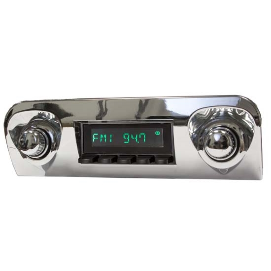 RetroSound HB-109-06-76 Hermosa Radio, 1959-60 Impala, Black
