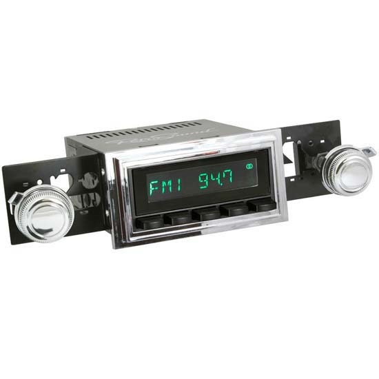 RetroSound HB-126-09-79 Hermosa Radio, 1961-62 Impala, Black