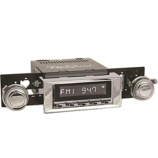 RetroSound HC-115-121-03-73 Hermosa Radio, 1965-66 Impala, Chrome