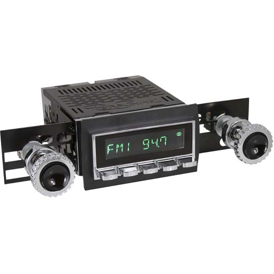 RetroSound HC-250-56-76 Hermosa Radio, 1960-63 Chevy Truck, Chrome