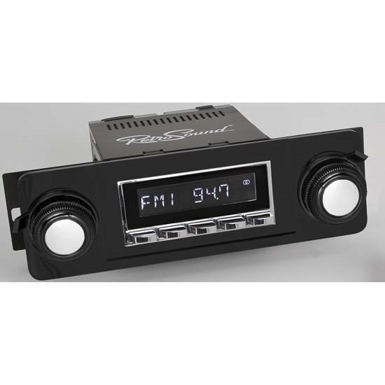 RetroSound HC- 219-23-93 Hermosa Radio, 1967-72 Chevy Truck, Chrome