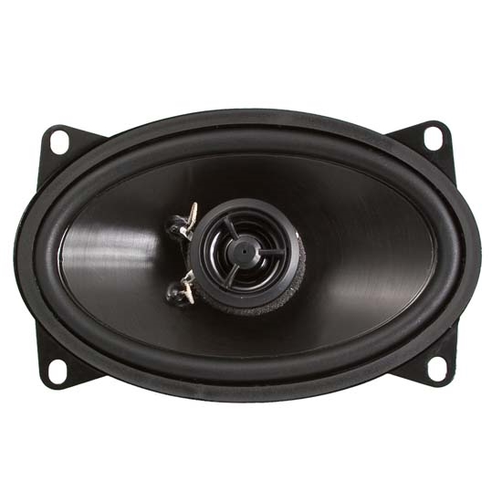 RetroSound R-463N Ultra-thin Stereo Speakers, 4X6 Inch
