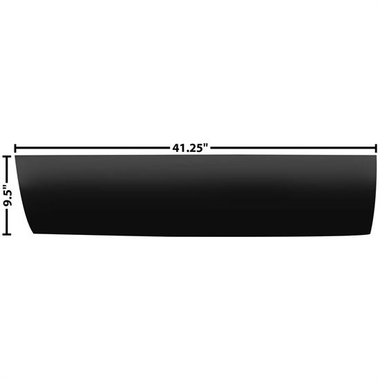 Dynacorn 1103KL Outer Lower Door Panel, LH, 1973-87 Chevy Pickup