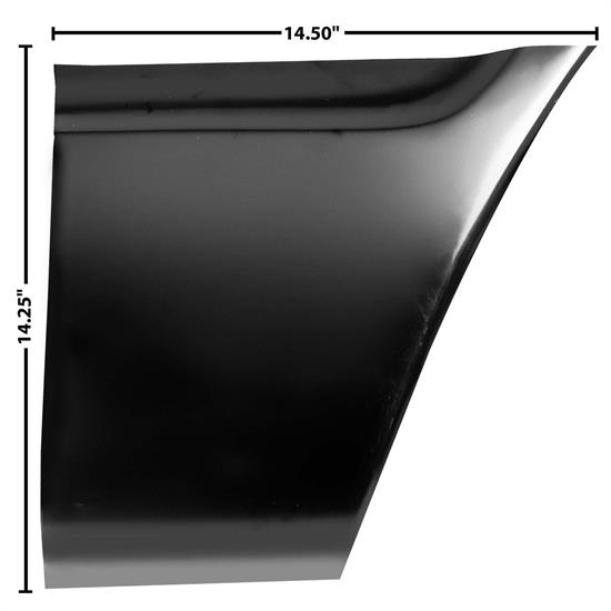 Dynacorn 1097QL Rear Lower Fender Panel, RH, 1967-72 Chevy Pickup