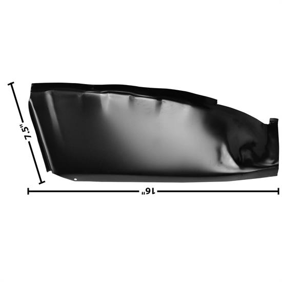 Dynacorn 1114FE Inner Cab Corner, RH, 1973-87 Chevy Pickup