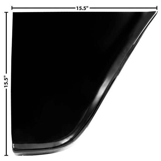 Dynacorn 1097QJ Rear Lower Fender Panel, RH, 1960-66 Chevy Pickup