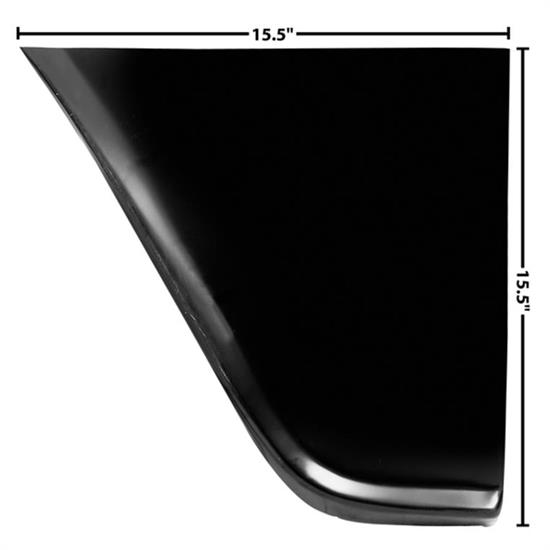 Dynacorn 1097QK Rear Lower Fender Panel, LH, 1960-66 Chevy Pickup