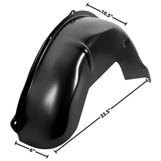 Dynacorn 1041GD RH Mini Tub, 1967-69 F-Body
