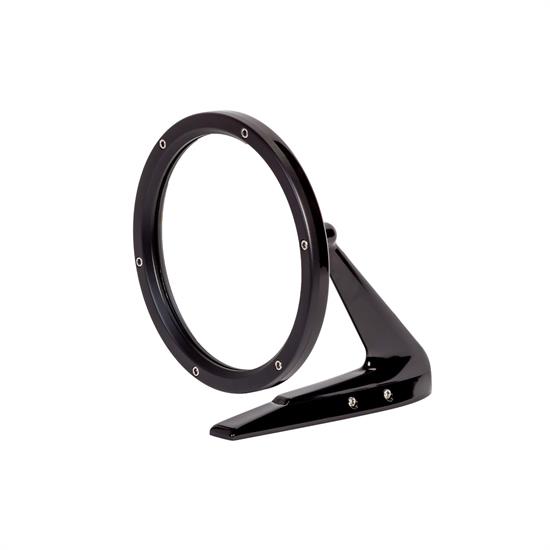 5 Inch Round Billet Exterior Rear View Mirror