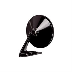 Billet Aluminum Round L/R Side Door Rear View Mirrors w/o Hardware