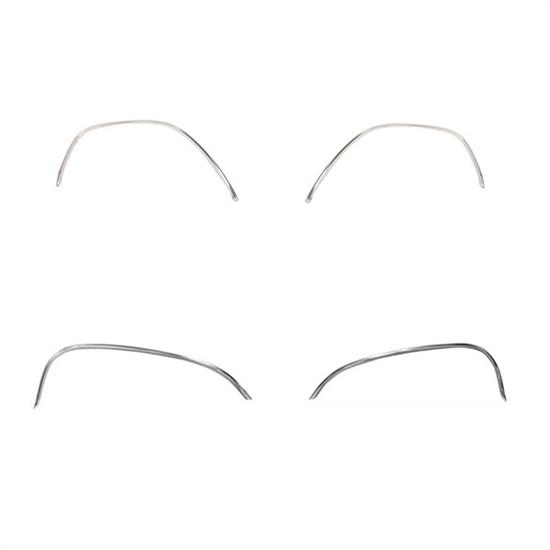 Wheel Opening Mold Set, 4 Piece, 1964 Chevelle
