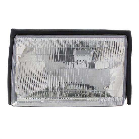 United Pacific 110133 Headlight Assembly, 87-93 Mustang, LH