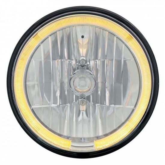 United Pacific 31284 7 Inch Dual Function Headlight, Black