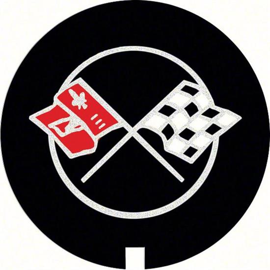 OER 7017247 Reproduction Decal, 1969-74 Finned Valve Cover