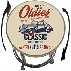 Busted Knuckle Garage 09-BKG-86-OLDIES Oldies Barstool