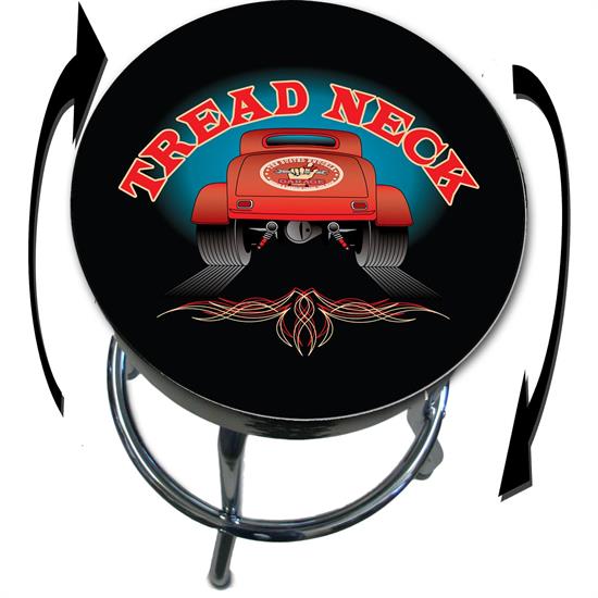 Busted Knuckle Garage 09-BKG-86-TRDNK Tread Neck Barstool