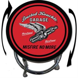 Busted Knuckle Garage 09-BKG-86-SP Misfire Barstool