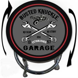 Busted Knuckle Garage 09-BKG-86-WRENCH Wrench Barstool