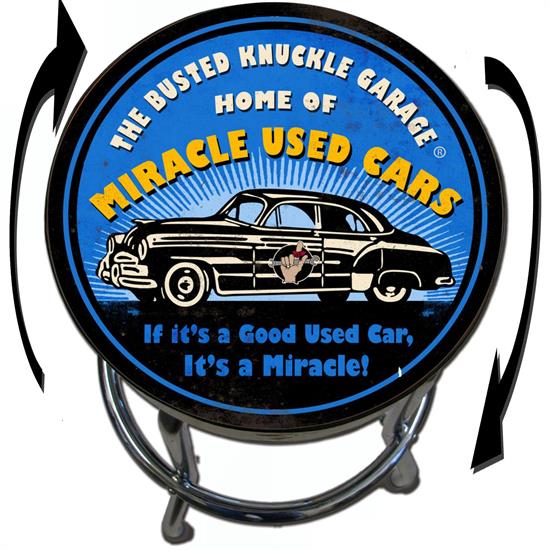 Busted Knuckle Garage 09-BKG-86-MUC Miracle Used Barstool